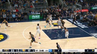 Two-Point/Three-Point Field Goal: Nuggets @ Pacers | NBA Official