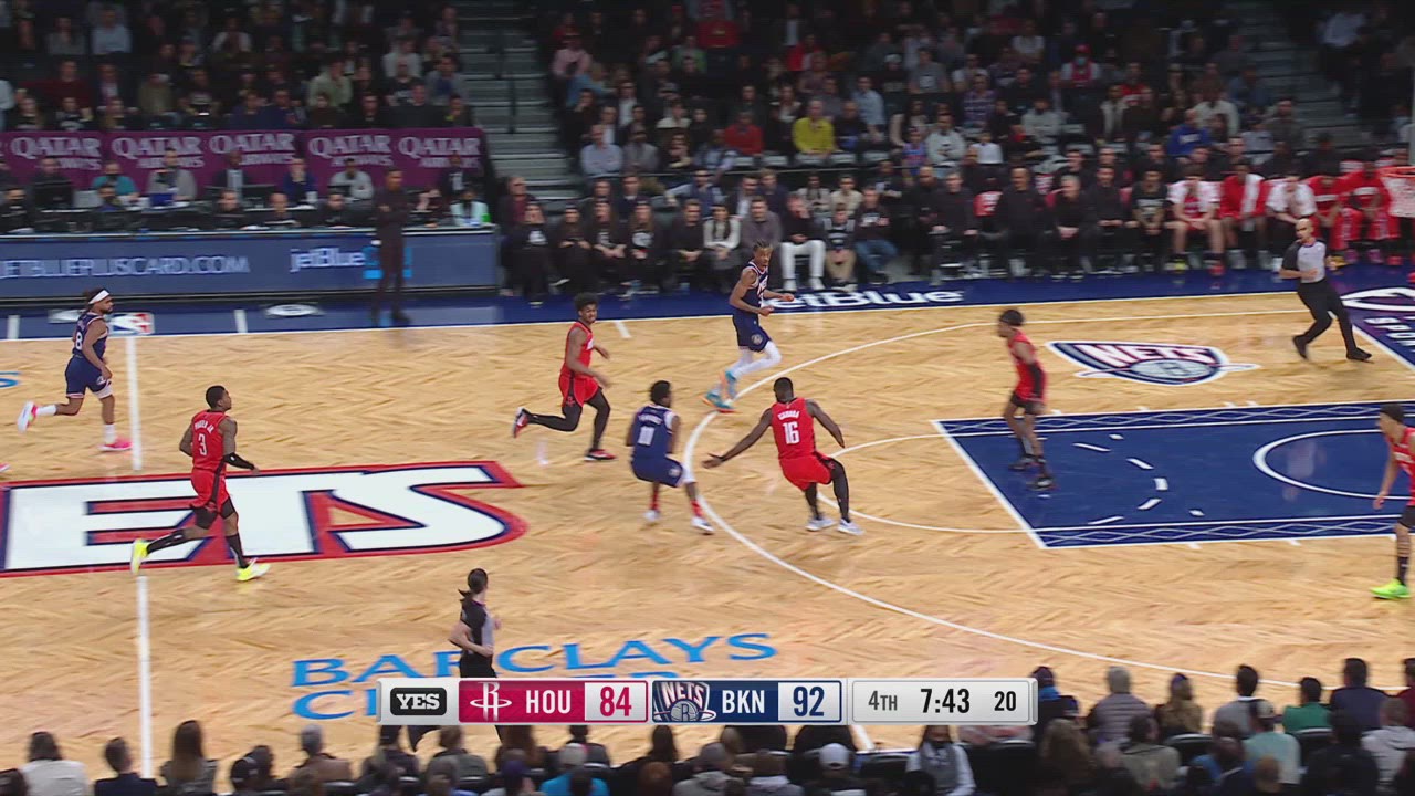 TwoPoint/ThreePoint Field Goal Rockets Nets NBA Official