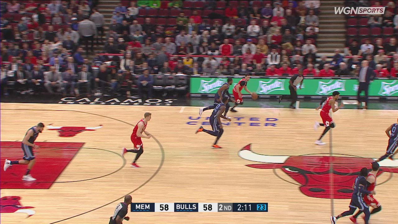 TwoPoint/ThreePoint Field Goal Grizzlies Bulls NBA Official