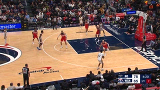 Two-Point/Three-Point Field Goal: Pelicans @ Wizards | NBA Official