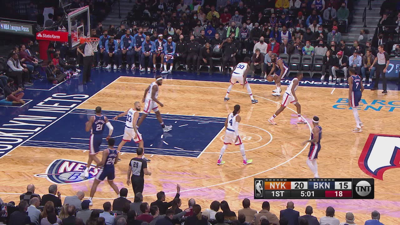 TwoPoint/ThreePoint Field Goal Knicks Nets NBA Official