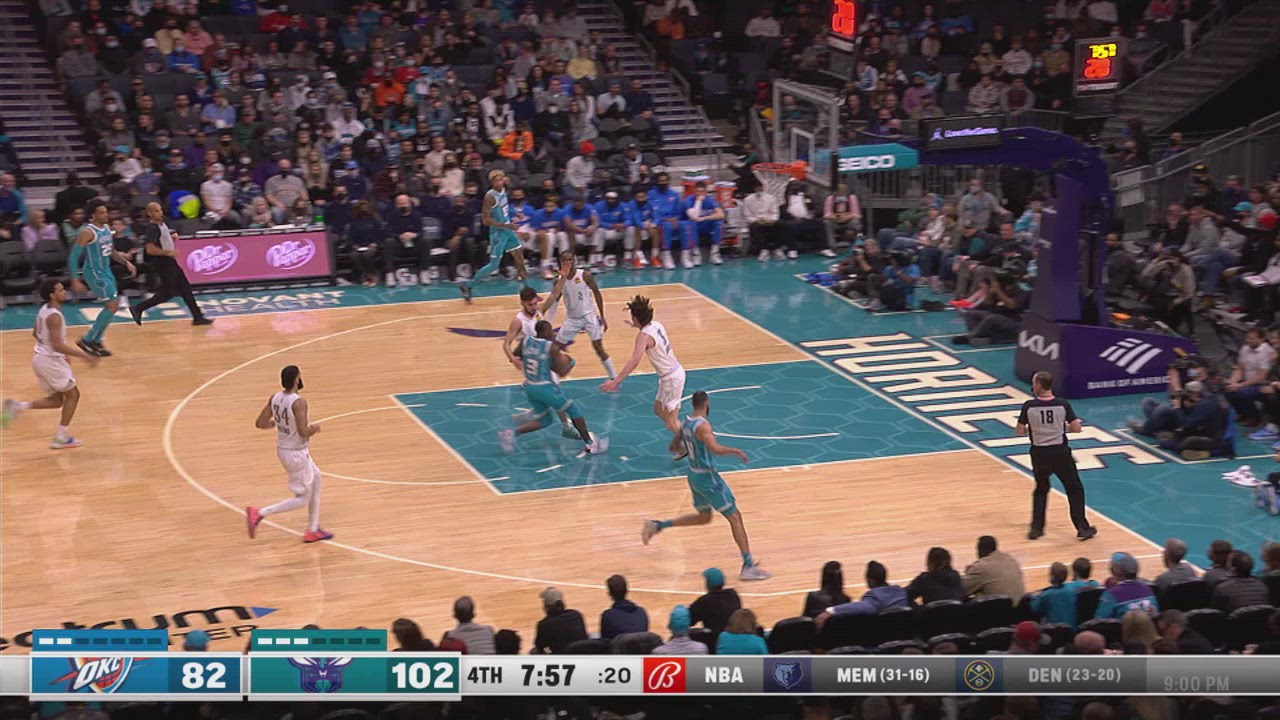 TwoPoint/ThreePoint Field Goal Thunder NBA Official