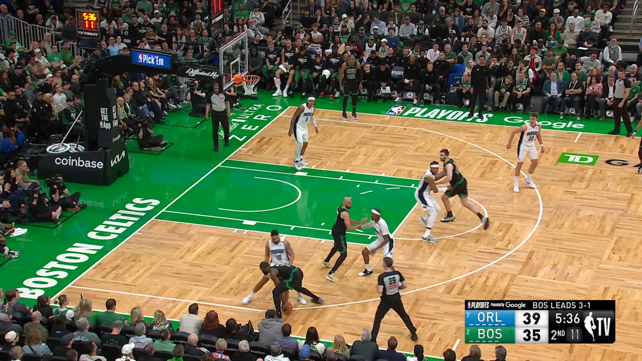 Two-Point/Three-Point Field Goal: Magic @ Celtics | NBA Official