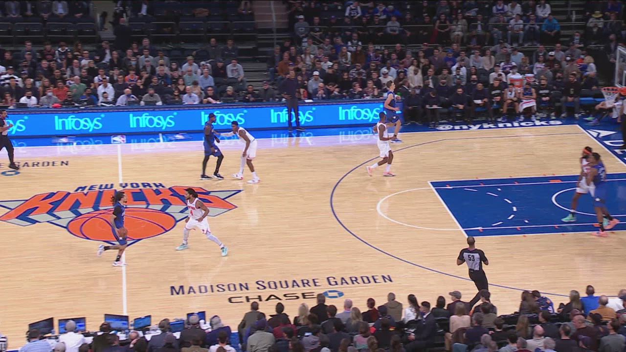 TwoPoint/ThreePoint Field Goal Magic Knicks NBA Official