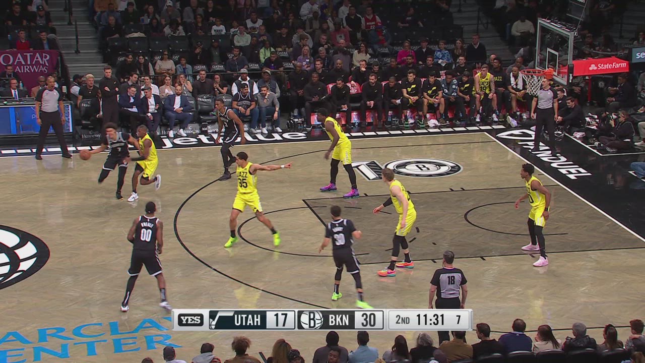 TwoPoint/ThreePoint Field Goal Jazz Nets NBA Official