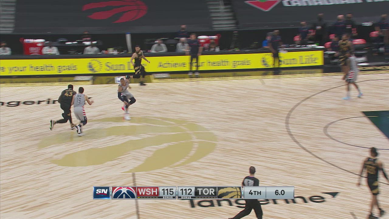 TwoPoint/ThreePoint Field Goal Wizards Raptors NBA Official