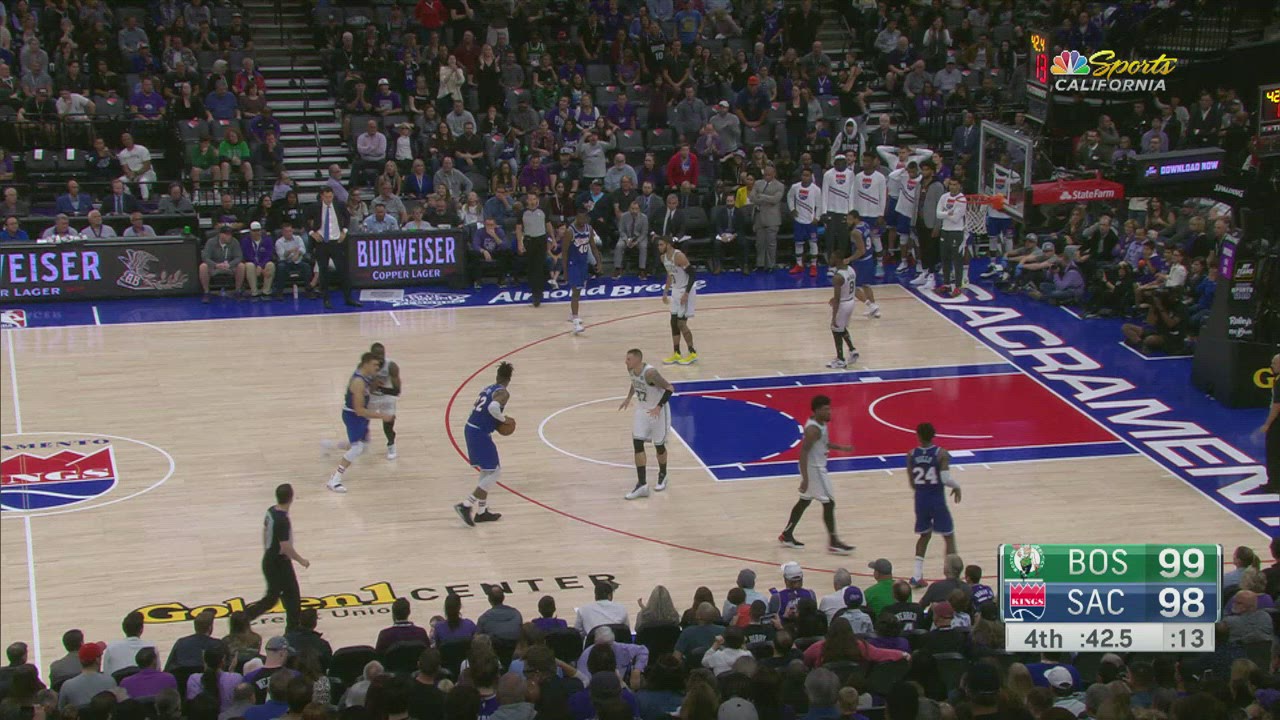 OutofBounds Play Celtics Kings NBA Official