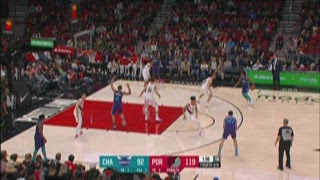 Out-of-Bounds Play: Hornets @ Trail Blazers | NBA Official