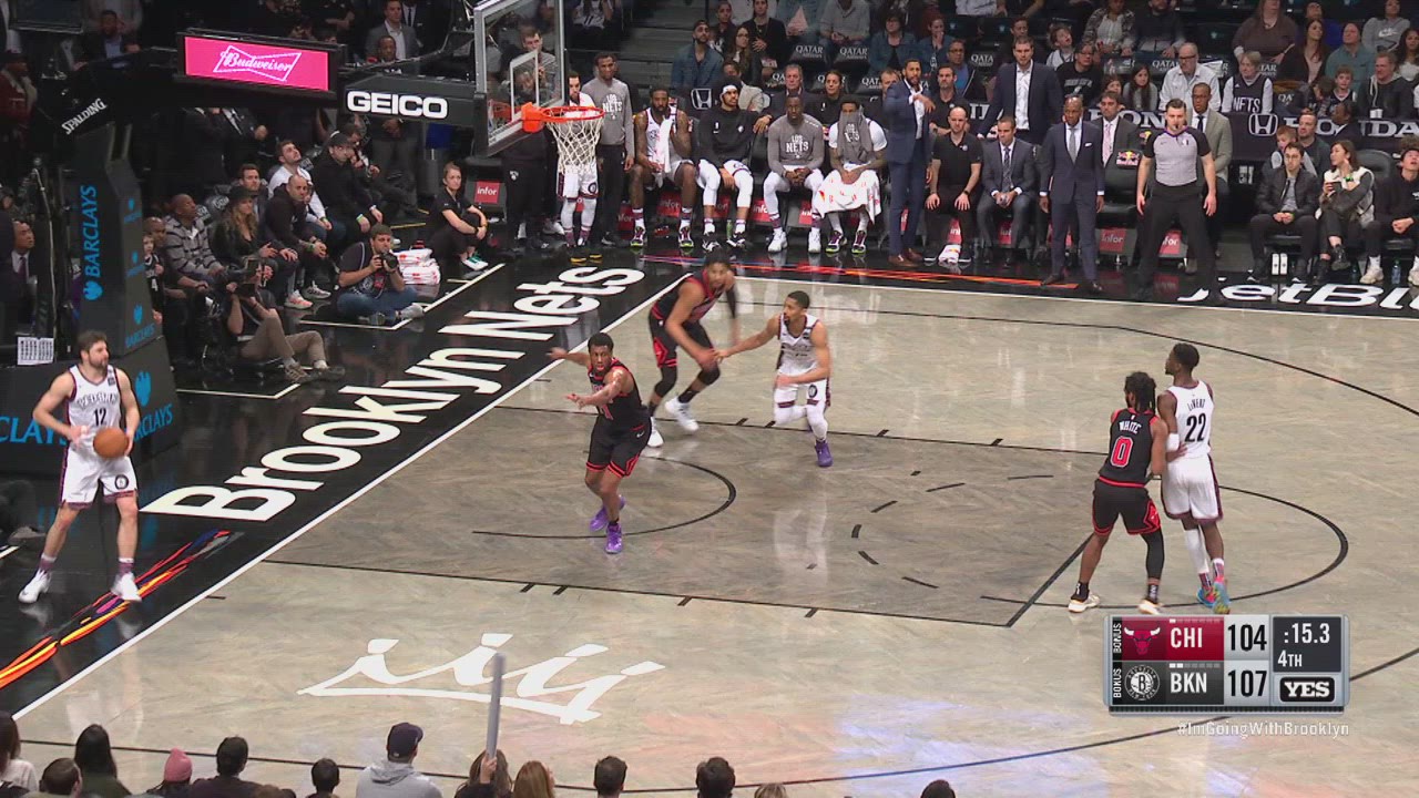 OutofBounds Play Bulls Nets NBA Official