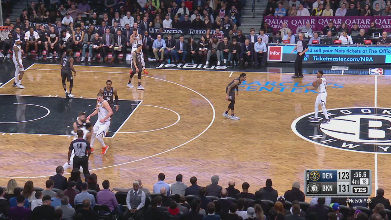 OutofBounds Play Nuggets Nets NBA Official