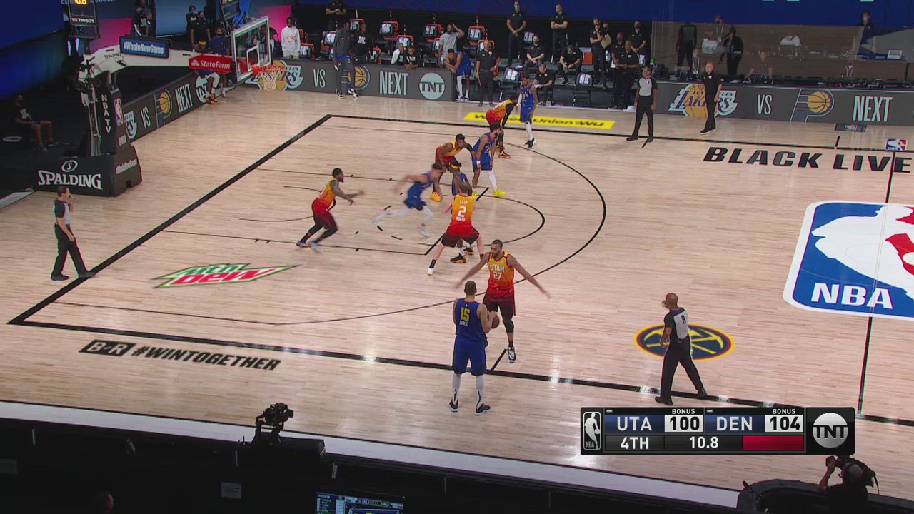 OutofBounds Play Jazz Nuggets NBA Official