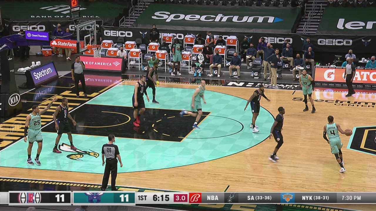 Shot Clock Violation Clippers NBA Official