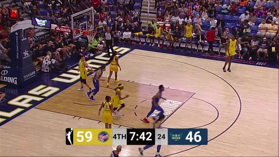 Theresa Plaisance with 15 Points vs. Indiana Fever