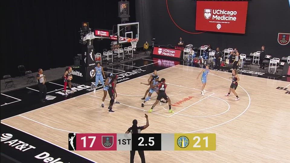 Laney, Williams Combine for 44 PTS vs Sky (September 9, 2020) WNBA