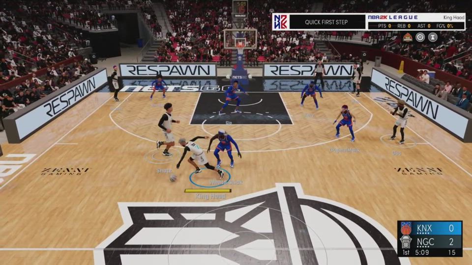 Full Game Mix Nets Gaming vs Knicks Gaming The Turn Powered by AT&T