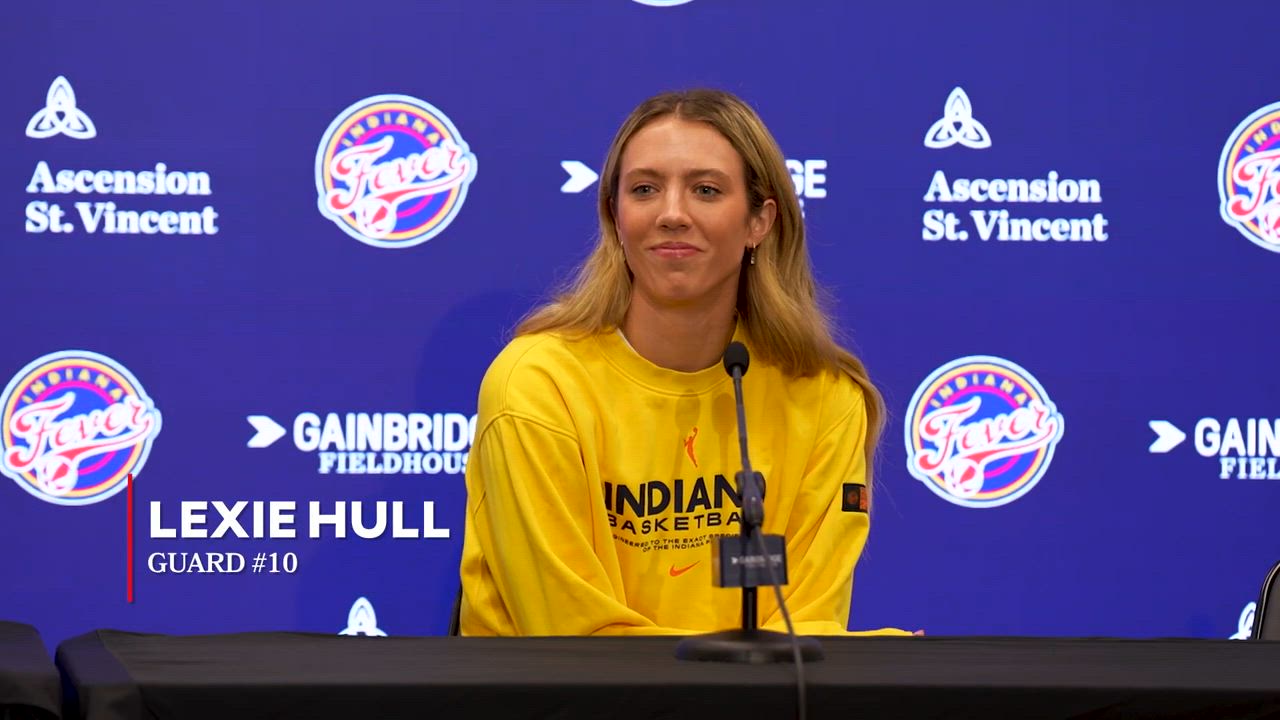 Lexie Hull 2024 Exit Interview | Indiana Fever