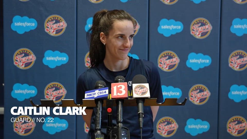 Practice Media Availability: Caitlin Clark & Sophie Cunningham Set to Return, Discuss Rematch vs. NY
